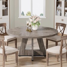 Round Dining Table for 4