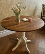 Wooden Dining Table Round Top