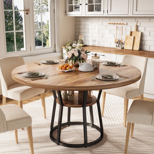 Round dining table for 6 - for, 4-6