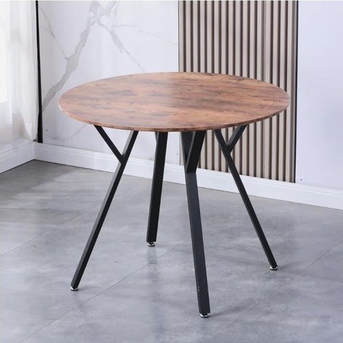 Round dining table 90cm - round,
