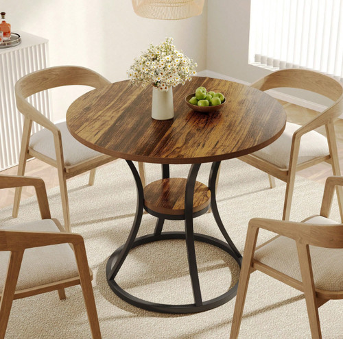 Round dining table for - dining, 2-4