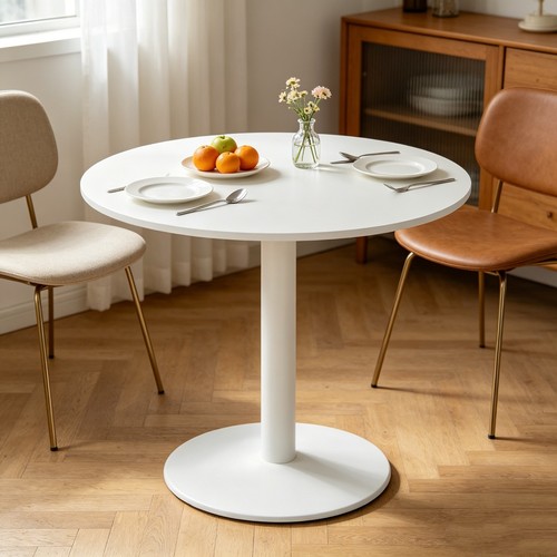80cm round dining table modern - round,