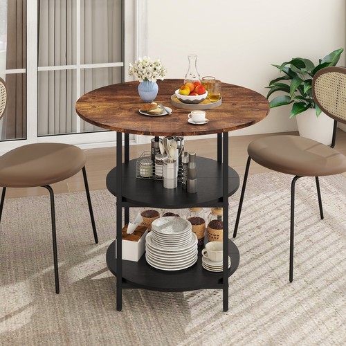 80cm round dining table - round, with