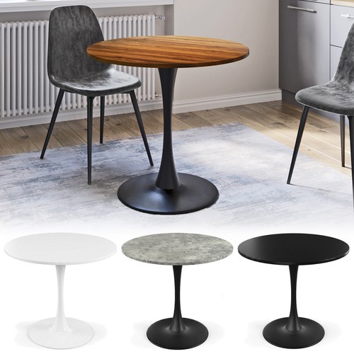 Modern 80cm round tulip dining - modern,