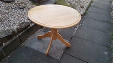 Round Dining Table folds sides