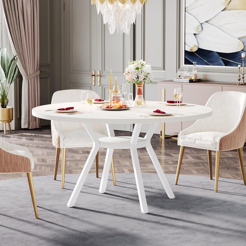 Round dining table for - dining, 6-8